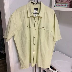 Patagonia Green Button Down Shirt Size XXL